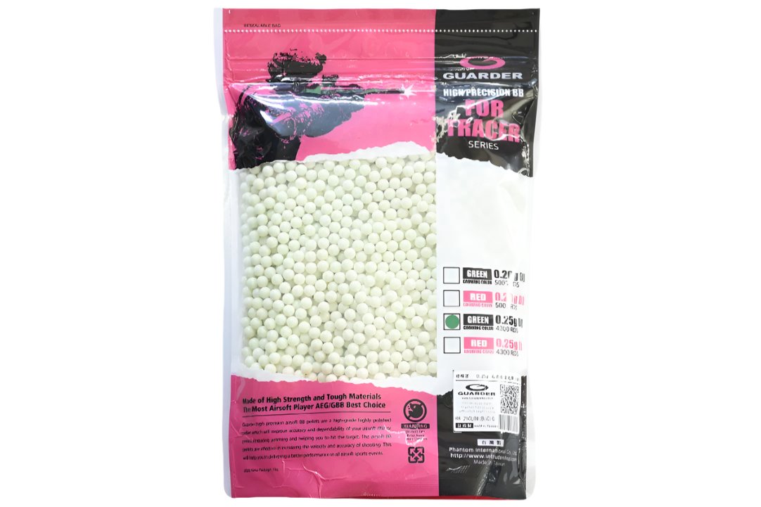 Tracer BBs 0.25g Green 1kg