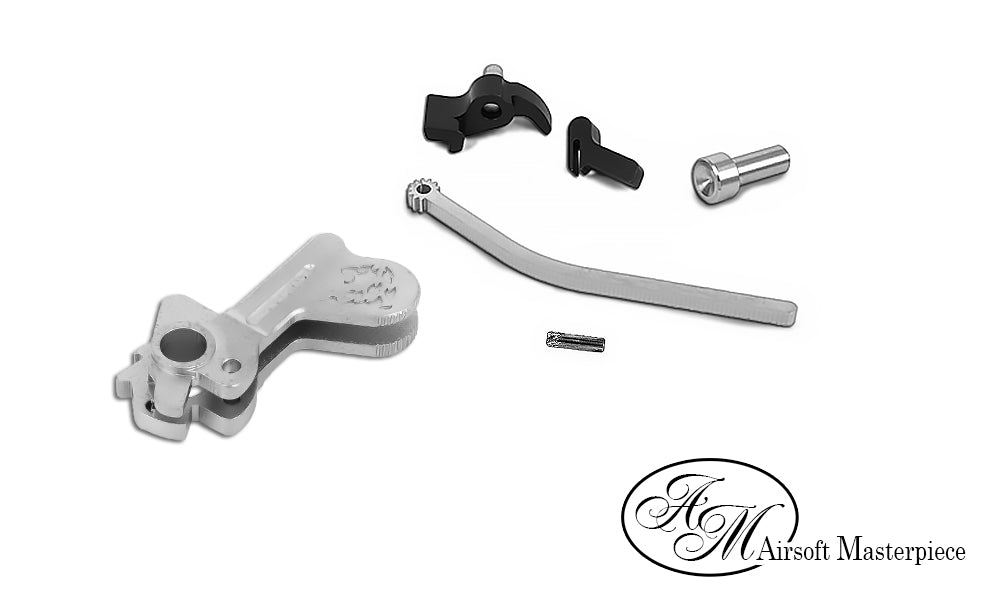 Airsoft Masterpiece CNC Steel Hammer & Sear Set for Marui Hi-CAPA LIMCAT