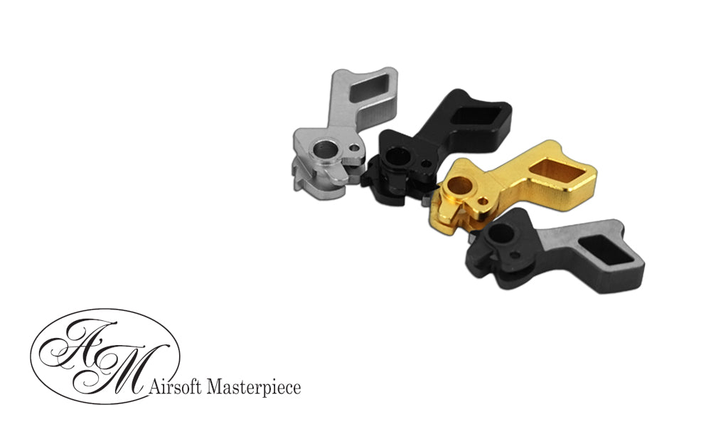Airsoft Masterpiece CNC Steel Hammer & Sear Set for Marui Hi-CAPA (S Style Square)