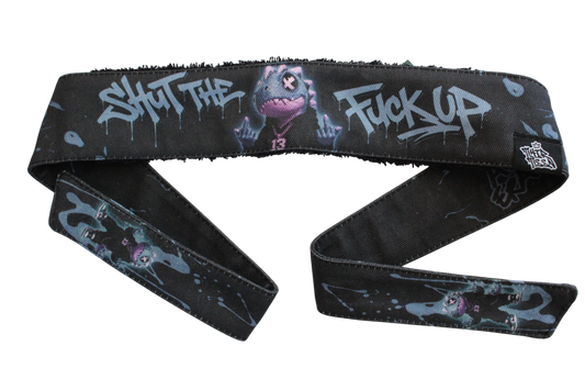 THIRTEEN Headband "SHUT THE FUCK UP"
